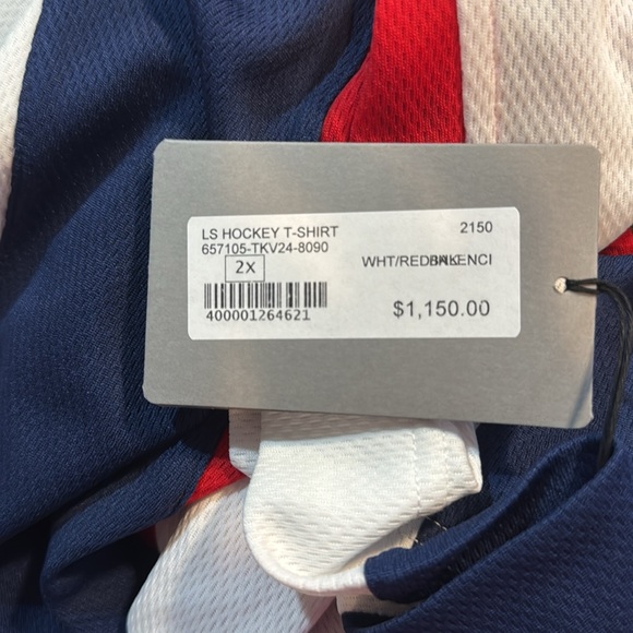 New with Tags 100% Authentic Balenciaga Hockey Tshirt - Picture 5 of 5